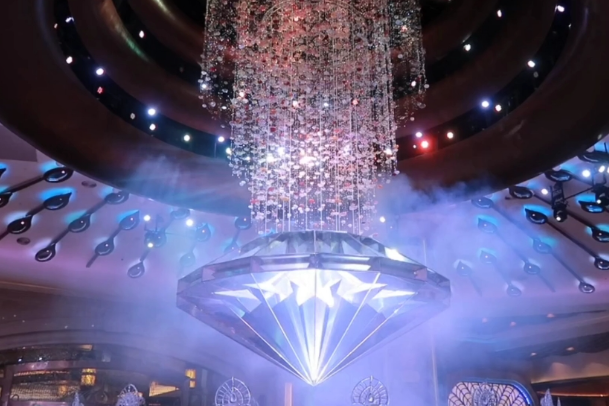 Galaxy Hall Diamond Waterfall Show